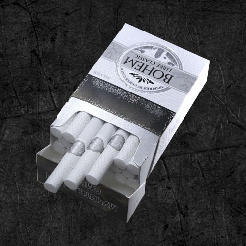 Сигариллы Бохем Либре Классик Сильвер Кинг Сайз (Bohem Libre Classic Silver King Size) Сигариллы классические крепостью 3 мг , формата Кинг Сайз